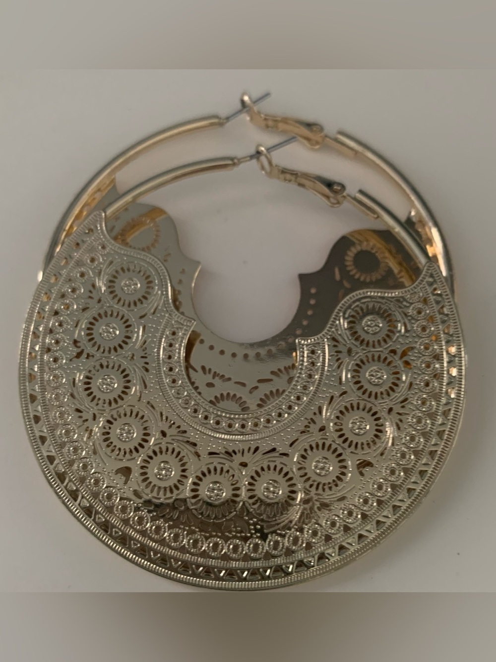 Gold Hoop Earrings